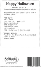 Load image into Gallery viewer, Happy Halloween Punch Needle