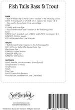 Load image into Gallery viewer, Fish Tails Bass & Trout Punch Needle