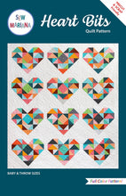 Load image into Gallery viewer, Heart Bits Quilt Pattern
