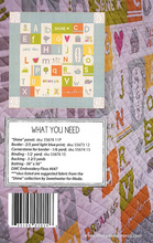 Load image into Gallery viewer, Alphabet Soup Kit & Pattern