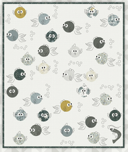 Load image into Gallery viewer, Guppy Pattern<BR>Standard or Machine <BR>Embroidery Pattern Available