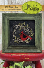 Load image into Gallery viewer, Winter Nest Punchneedle Embroidery