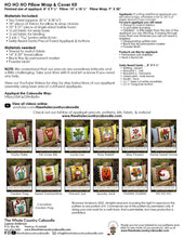 Load image into Gallery viewer, Ho Ho Ho Ho Pillow Wrap Kit