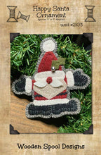Load image into Gallery viewer, Happy Santa Ornament
