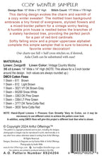 Load image into Gallery viewer, Cozy Winter Sampler<BR>Cross Stitch Pattern