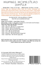 Load image into Gallery viewer, Humble Homestead Sampler<BR>Cross Stitch Pattern