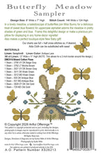 Load image into Gallery viewer, Butterfly Meadow<BR>Cross Stitch Pattern