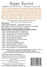 Load image into Gallery viewer, Happy Harvest Cross Stitch Pattern