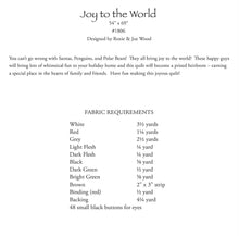 Load image into Gallery viewer, Joy To The World