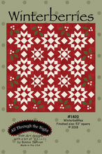 Load image into Gallery viewer, Winterberries Flannel Quilt Kit