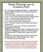 Load image into Gallery viewer, Simple Blessings #5 <BR> Strawberry Patch<BR>Bundle & Save
