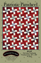 Load image into Gallery viewer, Patriotic Pinwheel Quilt Kit & Pattern