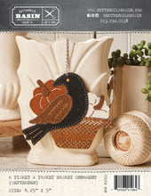 Load image into Gallery viewer, A Tisket A Tasket Basket Ornament - September
