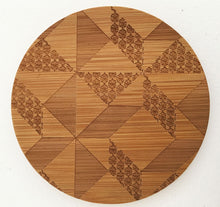 Load image into Gallery viewer, Coasters - Windblown Star Round Coaster 4pc Set