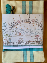 Load image into Gallery viewer, Dishtowel Kit - Salty, Sandy, Happy
