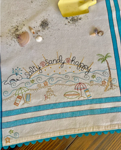 Load image into Gallery viewer, Dishtowel Kit - Salty, Sandy, Happy
