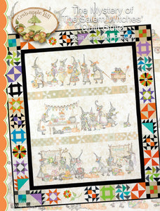 Mystery of the Salem Witches' Quilt Guild - Floss Kit and or Pattern