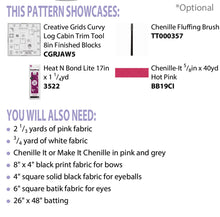 Load image into Gallery viewer, Bunny Runner Pattern, and or Ruler