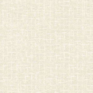 Cream Crosshatch Flannel  Flannel - F18510-E