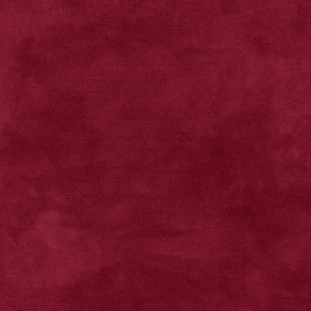 Color Wash Wooly Flannel - Bordeaux Red MASF9200 M