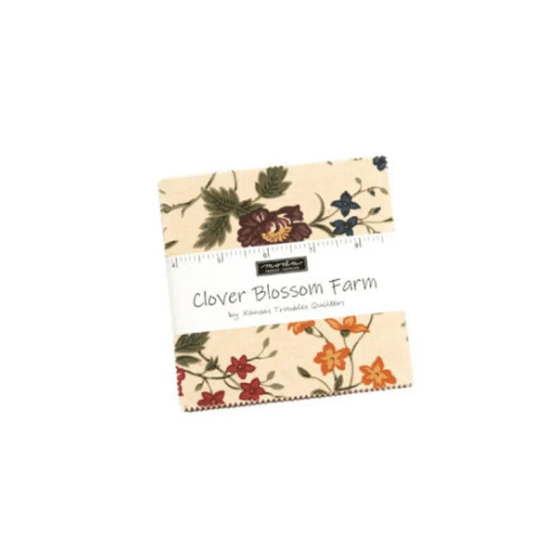 Clover Blossom Farm Mini Charms <BR> Kansas Troubles Quilters