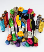 Load image into Gallery viewer, The Mystery of the Salem Witches' Quilt Guild<BR>Floss Kit