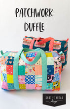 Load image into Gallery viewer, Patchwork Duffle