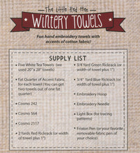 Load image into Gallery viewer, Wintery Towels