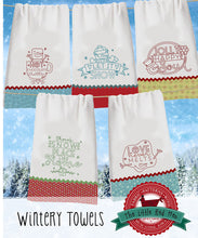 Load image into Gallery viewer, Wintery Towels