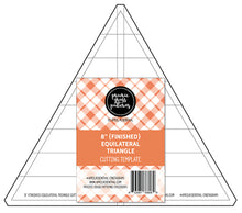 Load image into Gallery viewer, 8" Equilateral Triangle Acrylic Template