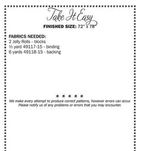 Load image into Gallery viewer, Take It Easy-Christmas Version<BR> Kit & Pattern
