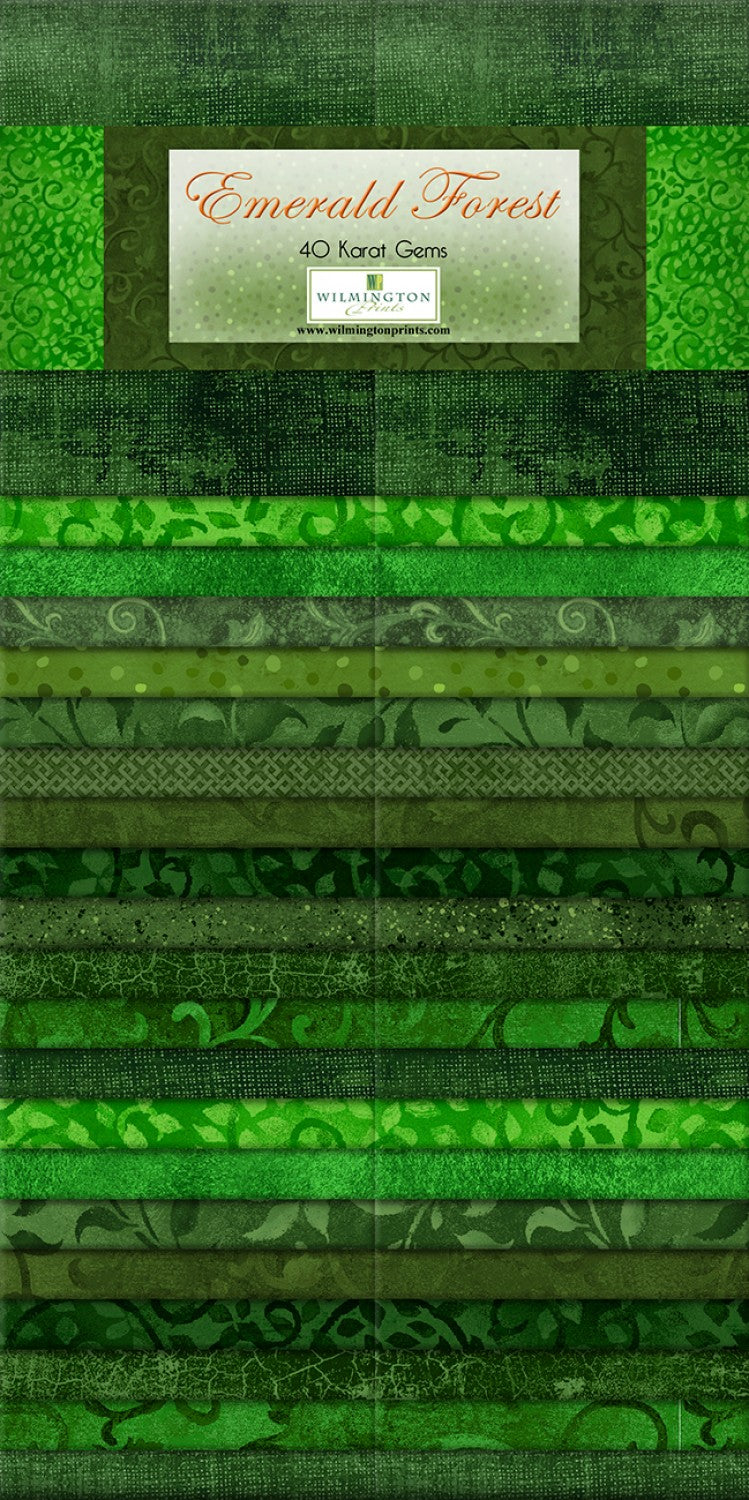 Emerald Forest <BR> Jelly Roll Strips