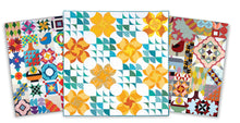 Load image into Gallery viewer, So Wonderful Curves Sampler Quilt Block Book