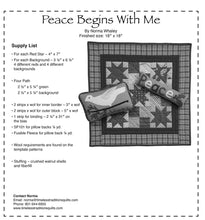 Load image into Gallery viewer, Peace Begins With Me
