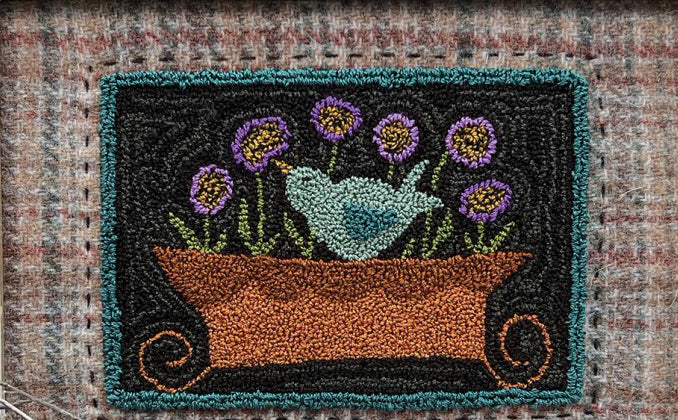Joyous Blooms Punchneedle Embroidery