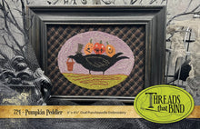 Load image into Gallery viewer, Pumpkin Peddler Punchneedle Embroidery