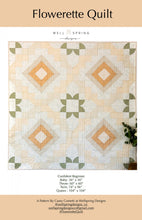 Load image into Gallery viewer, Flowerette Quilt Pattern