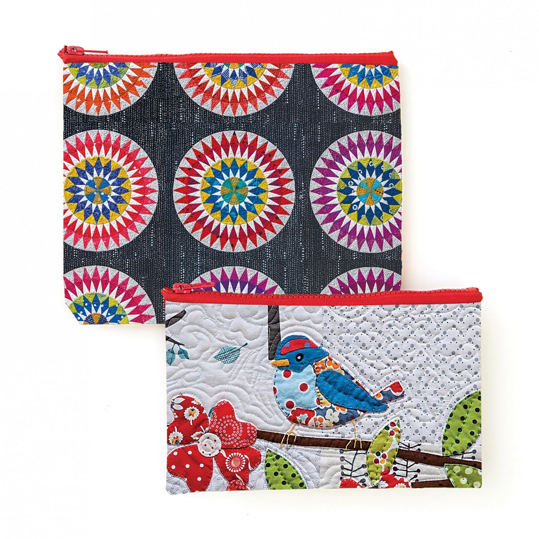 Birdseye Eco Pouch <BR>Set of Two