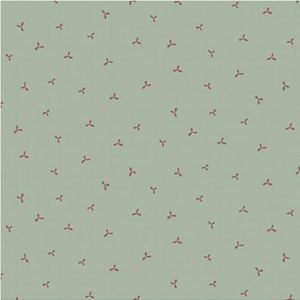 Market Garden - Tossed Sprig - Light Blue 2898-17