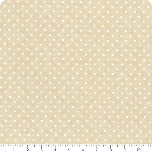 3 Sisters <BR>Taupe Perfect Dot Yardage <BR>SKU# 44356-15