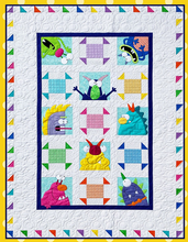 Load image into Gallery viewer, Monsters Quilt Pattern
