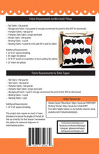 Load image into Gallery viewer, Batty Pumpkins Pattern
