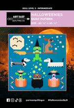 Load image into Gallery viewer, Halloweenies Quilt Pattern
