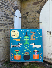 Load image into Gallery viewer, Halloweenies Quilt Pattern
