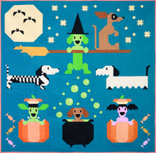Load image into Gallery viewer, Halloweenies Quilt Pattern
