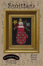 Load image into Gallery viewer, Smitten Cross Stitch Pattern

