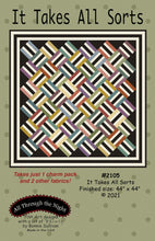 Load image into Gallery viewer, It Takes All Sorts Quilt Kit or Pattern
