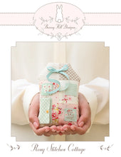 Load image into Gallery viewer, Rosy Stitches <BR>Pin Cushion &amp; Needle Keep<BR> Kit &amp; Pattern
