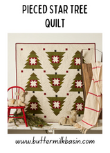 Load image into Gallery viewer, Pieced Star Tree Quilt Kit &amp; Pattern
