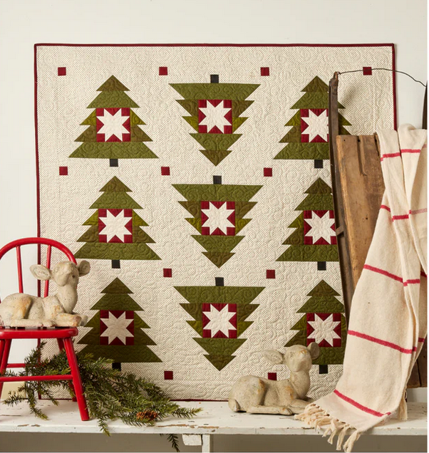 Pieced Star Tree Quilt Kit & Pattern